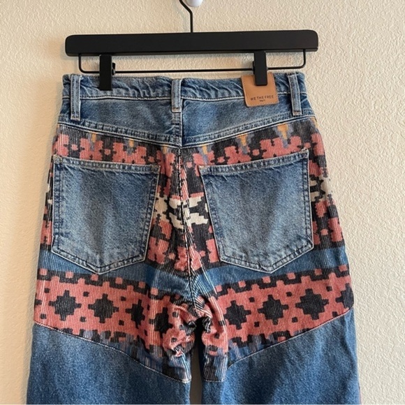 Free People We the Free Free People Rocky Mountain Straight Leg Puddle Jeans - Picture 6 of 13